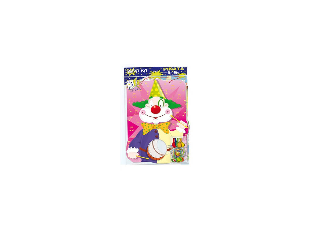 Piñata de Clown avec Ballons Globolandia 5311