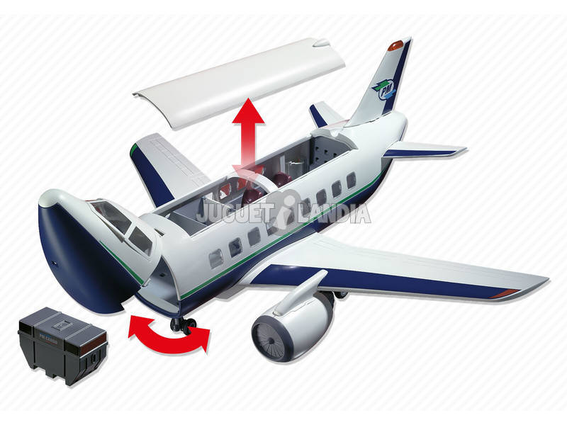 playmobil avion de pasajeros