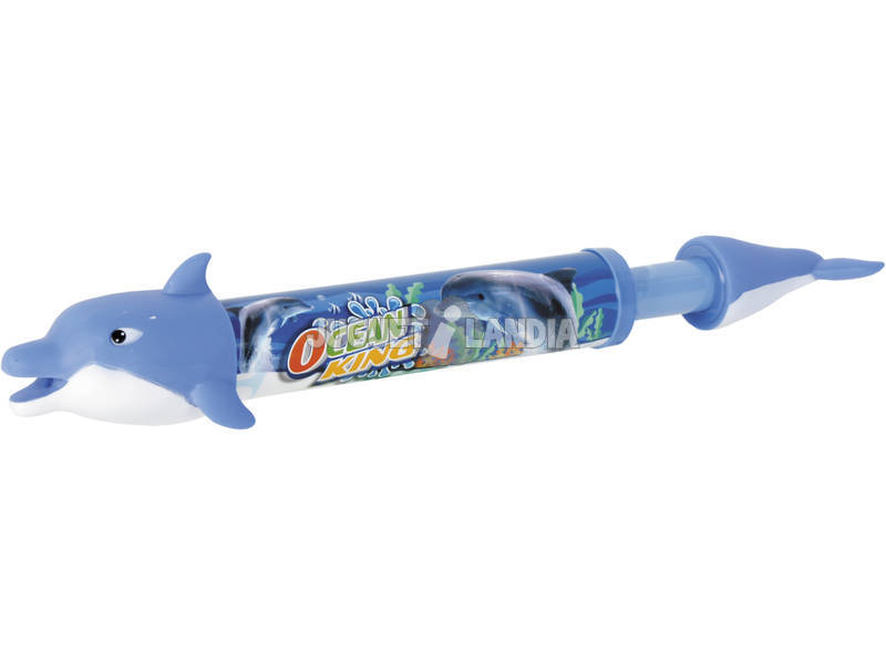 Wirf Wasserdelfin