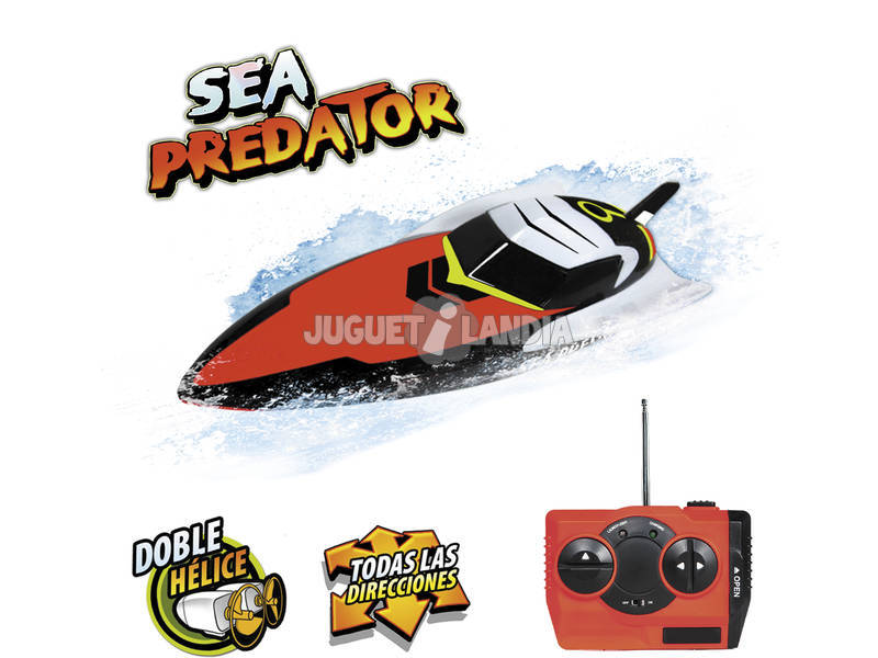 Radio Control Barque Sea Predator Double Hélice