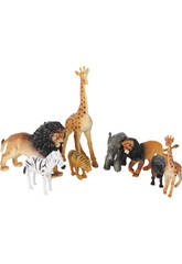 Animaux Africains 8 Pi�ces