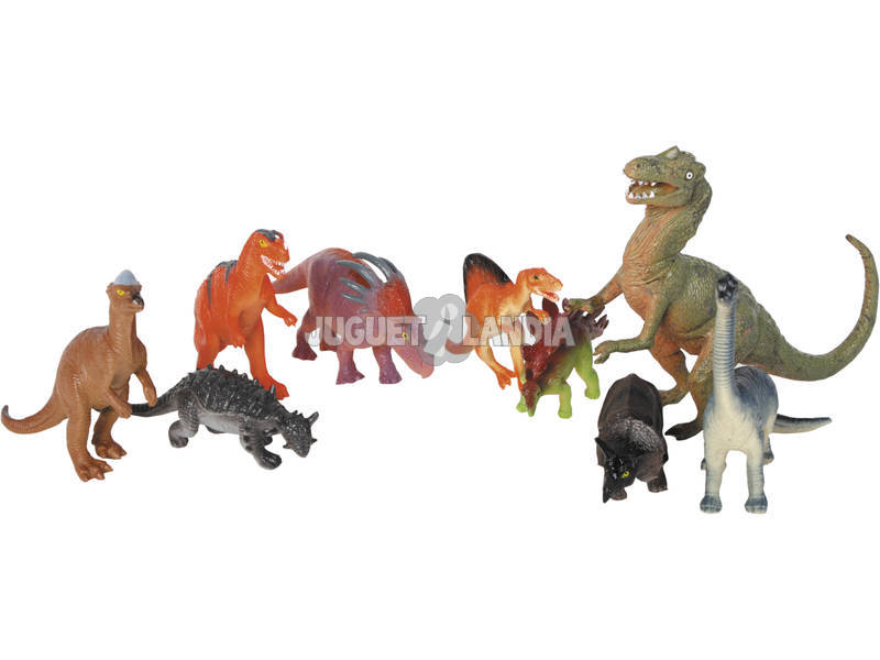 Dinosaurios 9 piezas