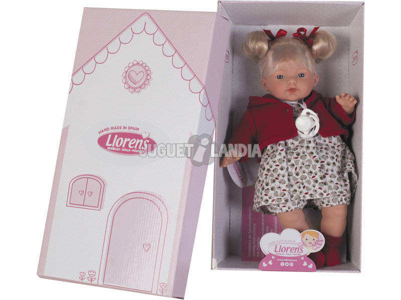 Puppe Aitana Weinend 33 cm Llorens 33290