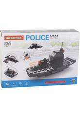 Véhicules de Guerre Police S.W.A.T Blocs de Construction 74 Pièces