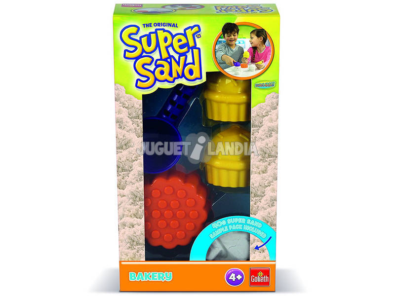 Super Sand Stampi Pasticcini e Sabbia Goliath 83243