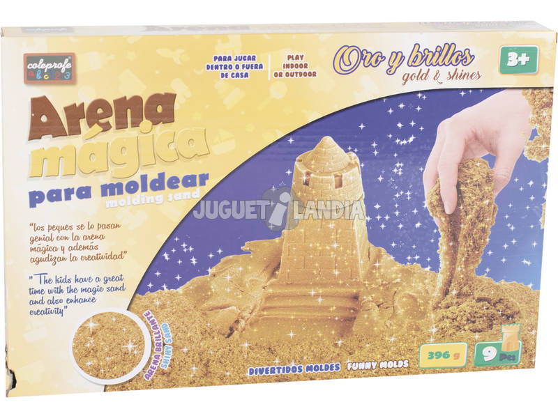 Arena Mágica 396 gr. con Accesorios Golden Magic