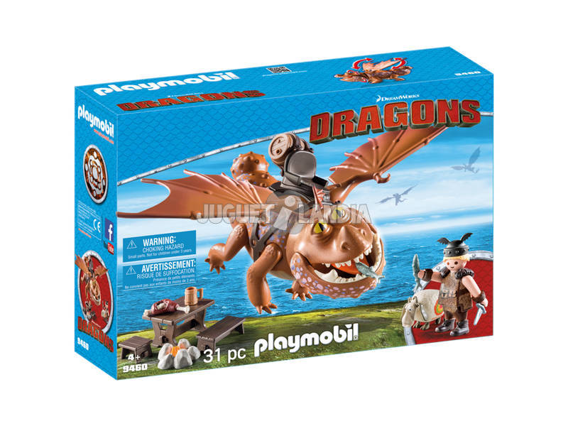 Playmobil Dragons Gambedipesce e Muscolone 9460
