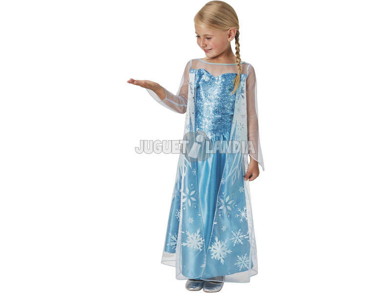 Costume Bimba Elsa Classic Taglia S Rubies 620975-S