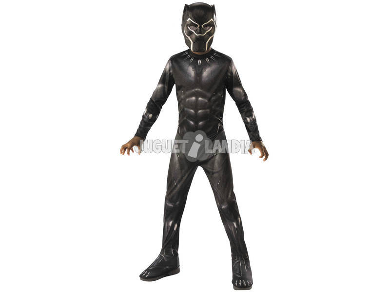Déguisement Enfant infinity War Black Panther Classic Taille S Rubies 641046-S