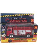 Camion de Pompiers en M�tal de 12 cm