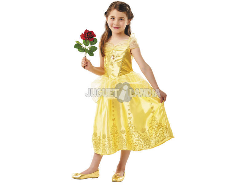 Kostüm für Mädchen Belle Classic Deluxe Größe S Rubies 640710-S