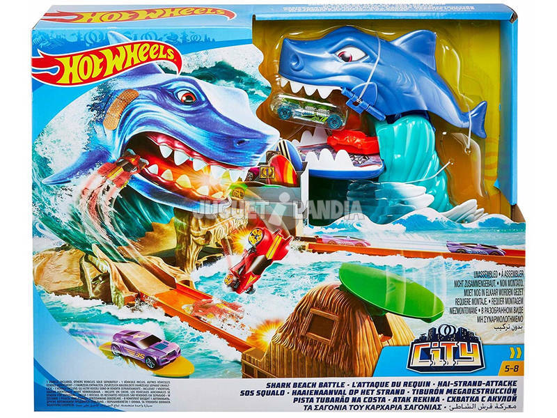 Hot Wheels Tubarão Megadestruição Mattel FNB21