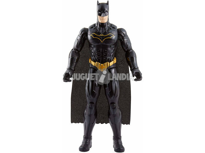Personaggio Articolato Batman Nero da 30 cm Mattel FVM74