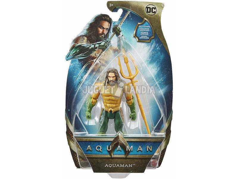 Aquaman Figure Base 15 cm. Mattel FWX59