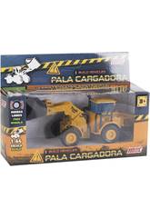 imagen Vehículo Construcción Die Cast 1:64 14 cm. Pala Cargadora