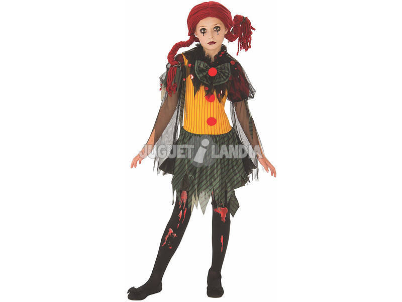 Costume Bimba Zombie Clown M Rubies 641127-M