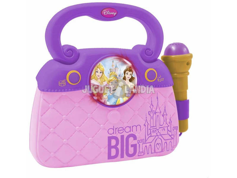 Prinzessinnen Disney Tasche mit Micro Lights und Rhythmen Reig 5293