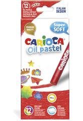 Oil Pastel 12 Unit�s Carioca 43277