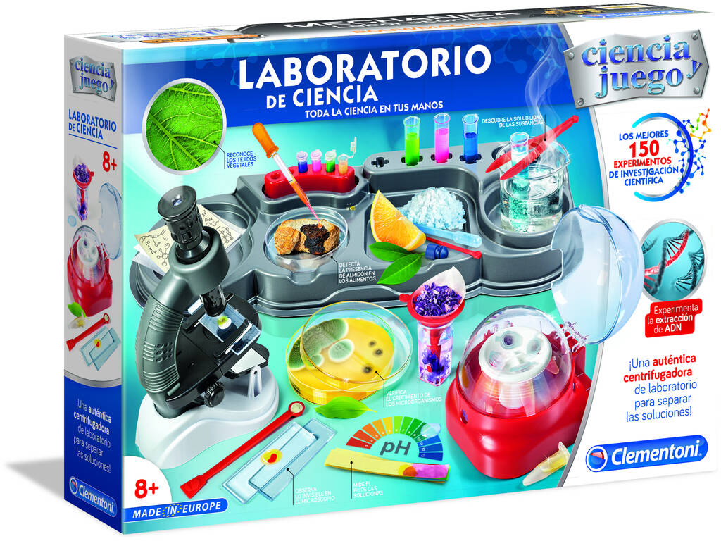 O Grande Laboratório de Ciência Clementoni 55242