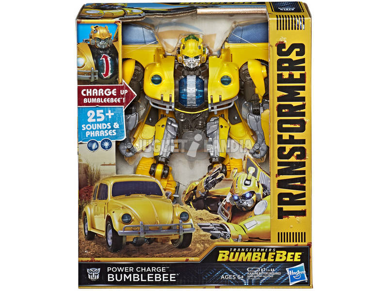 Figura Transformers Bubblebee Electronico Hasbro E0982EU4