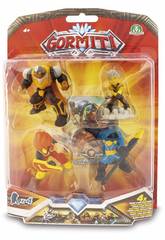 Gormiti Blister 4 Figuras 5 cm. Giochi Preziosi GRM10000