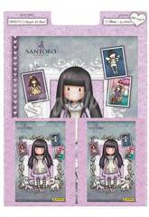 Santoro London Gorjuss Pack Sticker Álbum y 15 Sobres Panini