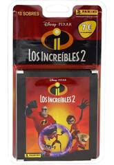 imagen Los Increíbles 2 Pack 10 Sobres Panini