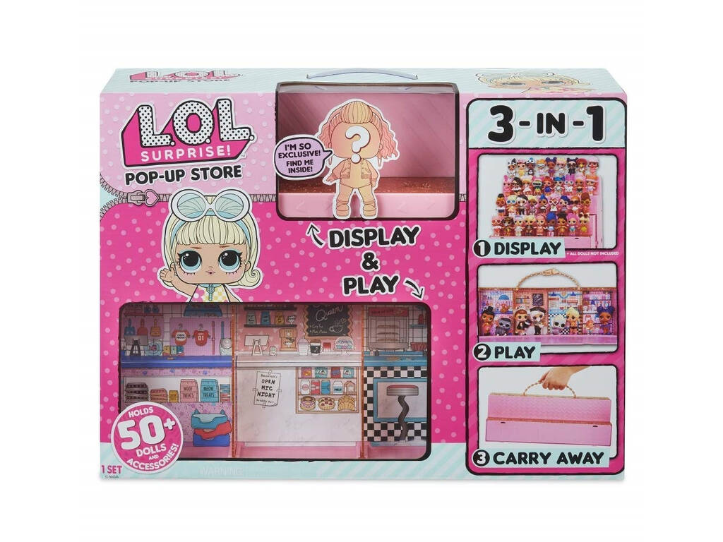 Lol Surprise Pop-Up Store y Muñeca Exclusiva Giochi Preziosi LLU42000