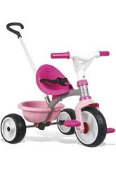 Triciclo Be Move Rosa Ruota Silenziosa Smoby 740327