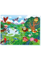 Manta Floresta Puzzle Eva 12 pe�as
