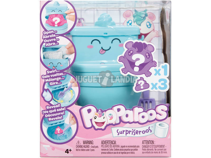 Pooparoos Überraschungs-Toilette Mattel FWN06