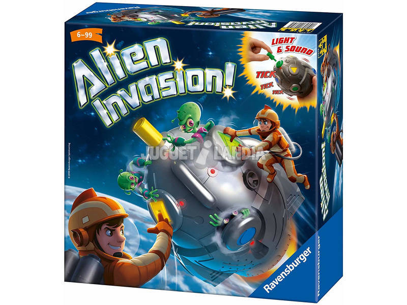 Gioco da Tavolo Alien Invasion Ravensburger 21379