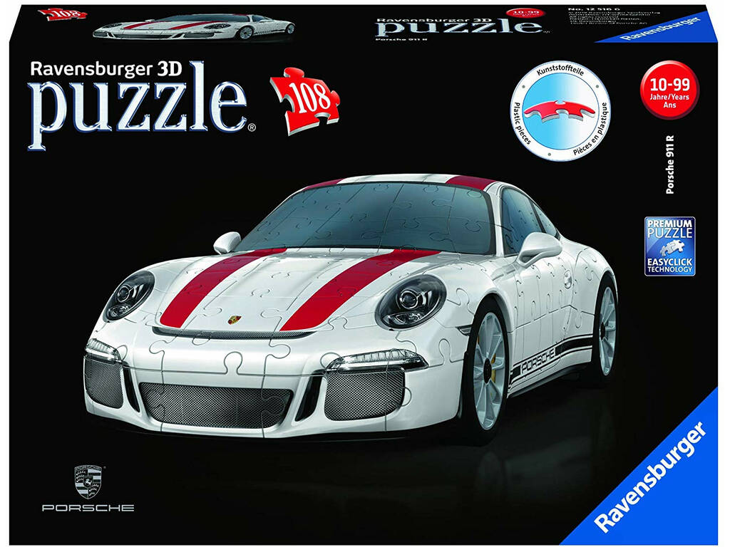 Puzzle 3D Porsche Ravensburger 12528