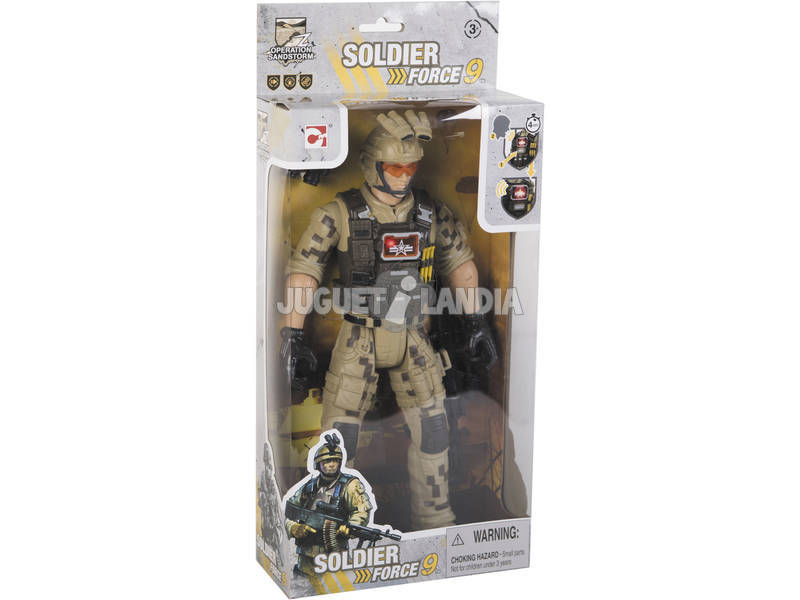 Figurine Articulée Soldat avec Voix