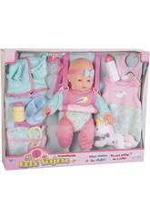 Boneca 40 cm. Com acess�rios de viagem