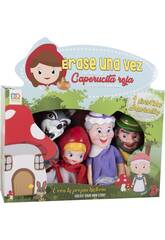 Set 4 Marionette Cappuccetto Rosso