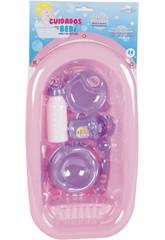 Vasca da bagno con accessori