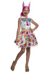 Disfraz Ni�a Enchantimals Bree Bunny Classic Talla M Rubies 641213-M
