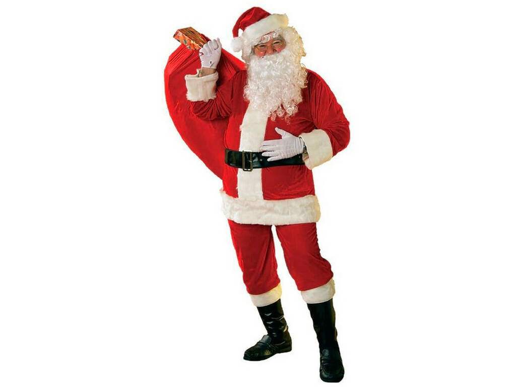 Weihnachtsmann-Kostüm für Erwachsene Premium Einheitsgröße Rubies S8902
