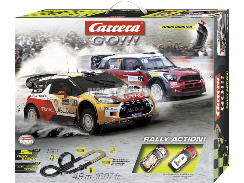 Circuit Rally Action Carrera Go. Mini Dani Sordo / Citroën Ds3 Loeb