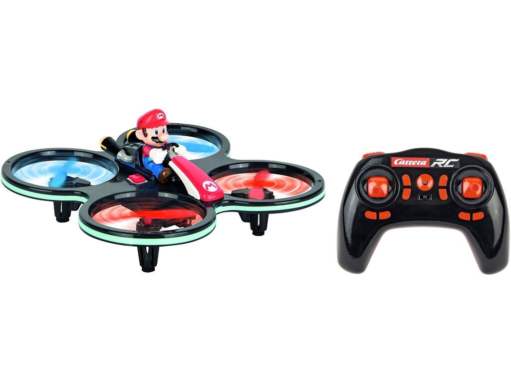 Funkgesteuerte Drohne Mini Mario-Copter Carrera 503024