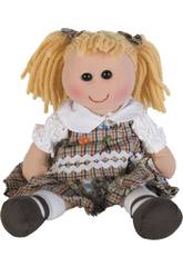 Bambola Vestito a Quadri 35 cm