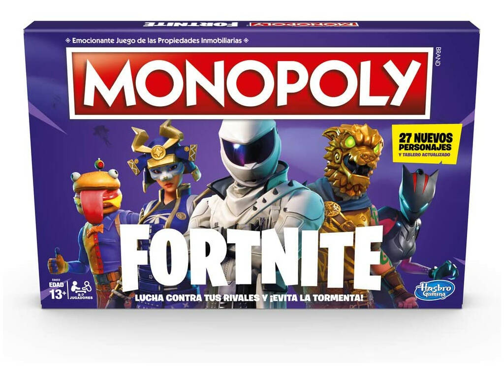 Monopoly Fortnite Hasbro E6603