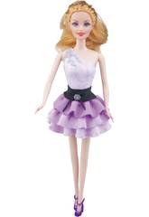 Boneca Alice com Pasta para Moldar a Roupa