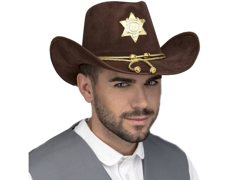 Sheriff Hut für Erwachsene 59 cm 