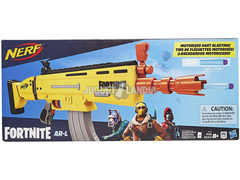 Nerf Fortnite Ar L Hasbro E6158 - nxt machine gun roblox