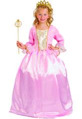Kostüm Deluxe Princess Rosa Mädchen Größe S