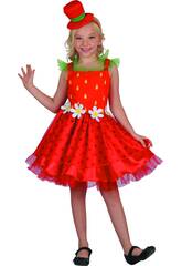 D�guisement Petite Fraise Fille Taille M