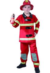 Déguisement Pompier Enfant Taille S