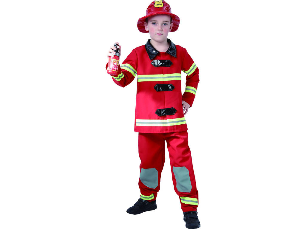Kostüm Feuerwehrmann Junge Größe XL
